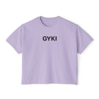 Minimalist Women's Boxy Tee, Casual Graphic T-Shirt, Trendy Summer Top, Relaxed Fit Essential, Stylish Everyday Tee