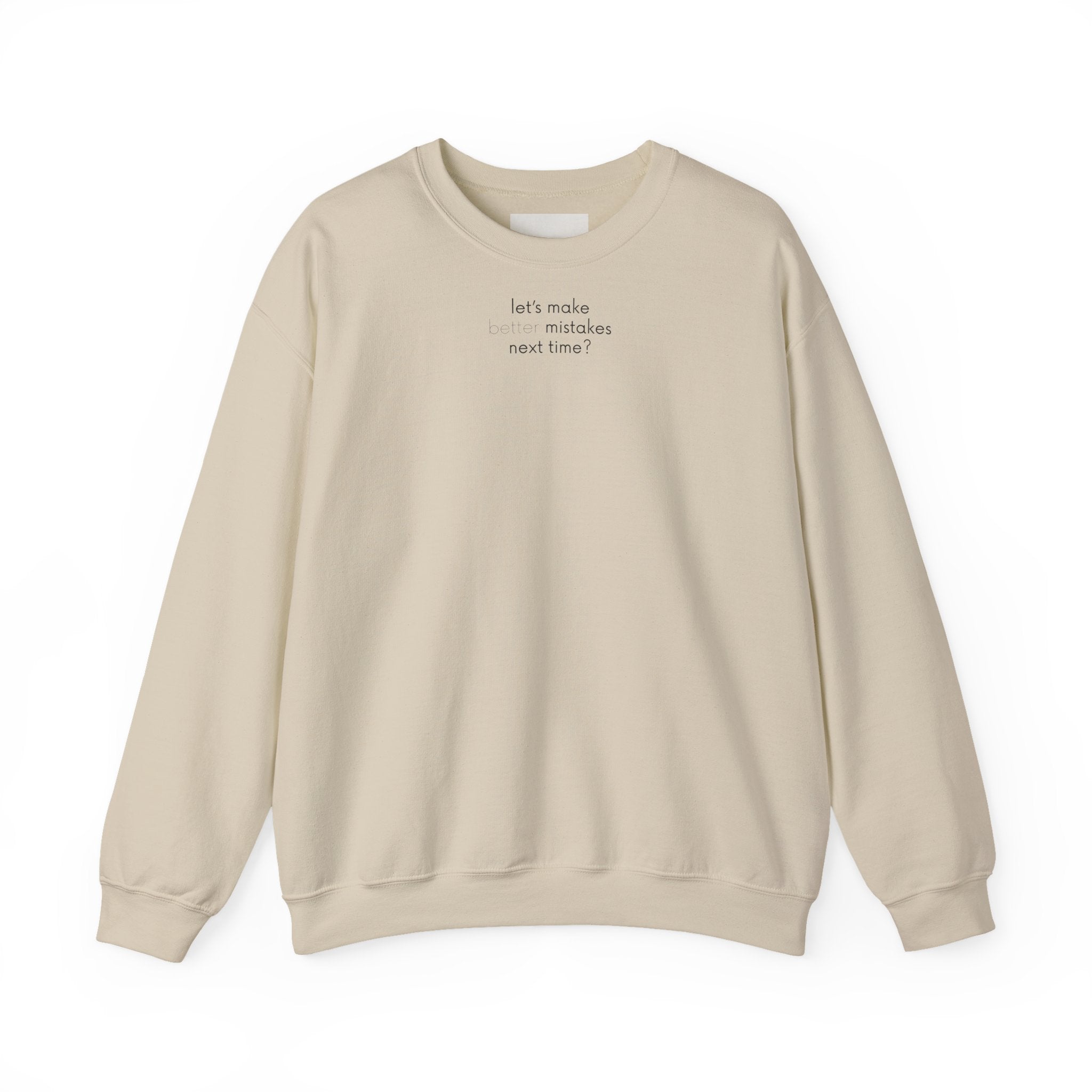 Casual Inspirational Sweatshirt - Perfect for Comfort, Daily Wear, Self-Expression, Friendship Gifts, Encouragement