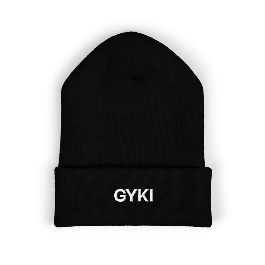 Classic Cuffed Beanie, Cozy Winter Hat, Custom Embroidered Hat, Gift for Him/Her, Trendy Knit Beanie, Fashionable Streetwear