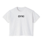 Minimalist Women's Boxy Tee, Casual Graphic T-Shirt, Trendy Summer Top, Relaxed Fit Essential, Stylish Everyday Tee
