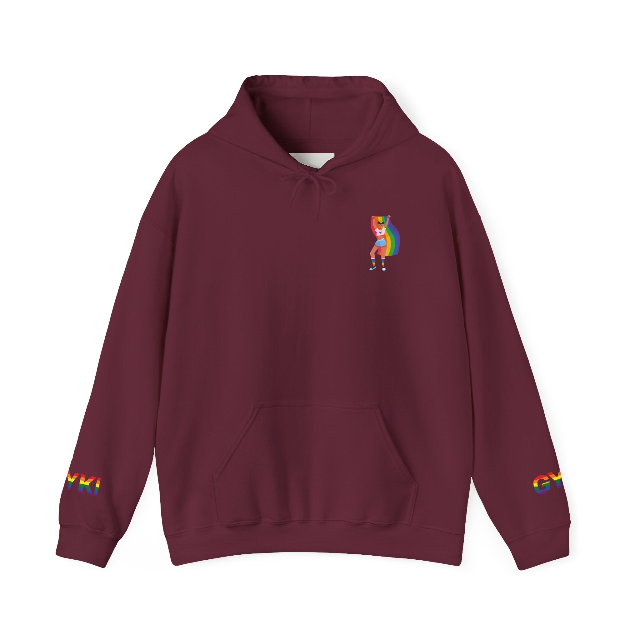 Colorful Cartoon Unicorn Hoodie, Cozy Sweatshirt for Unicorn Lovers, Stylish Gift for Birthdays, Casual Wear, Fun Fashion Statement