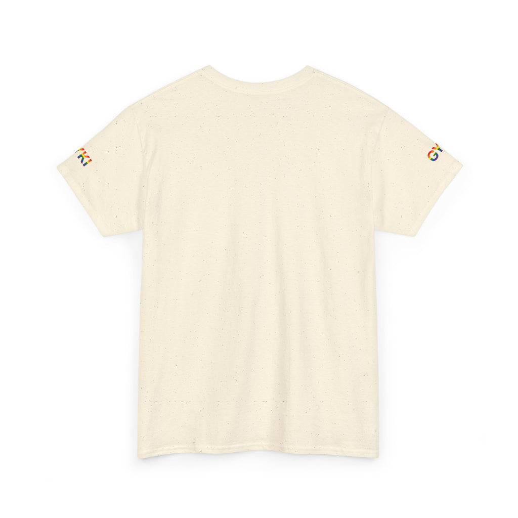 Artistic Unisex Heavy Cotton Tee, Casual Wear, Themed Gift, Comfortable Everyday Tee, Vibrant Design, Ideal for Festivals