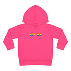 Rainbow Pride Toddler Fleece Hoodie - Cute Cozy Apparel for Kids, LGBTQ+ Support, Gift for Birthdays, Celebrations, and Playdates
