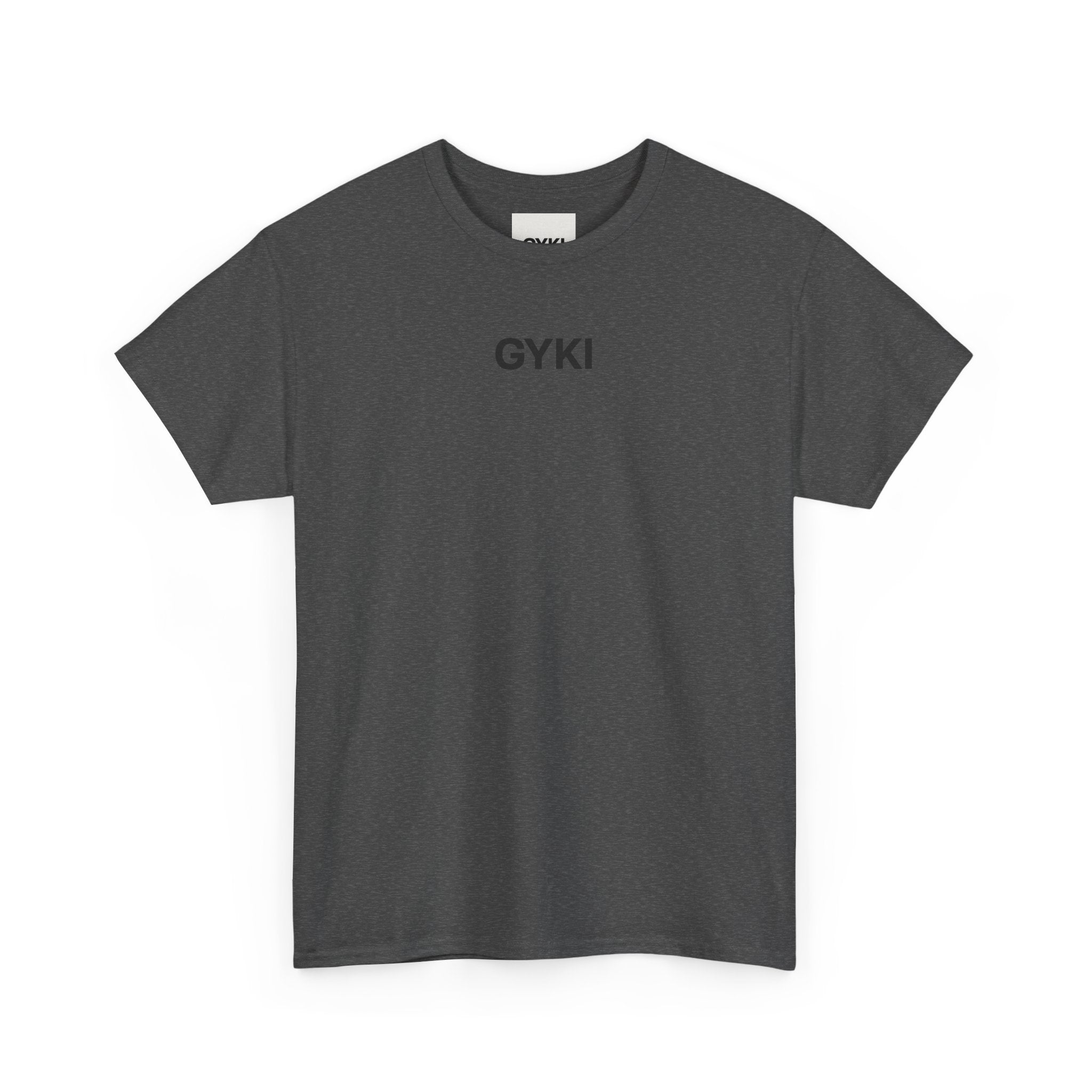 Minimalist Unisex Heavy Cotton Tee, Casual Wear, Gift for Him/Her, Everyday Fashion, Blank White Tee for All Occasions