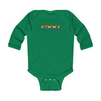 Rainbow Pride Infant Bodysuit, LGBTQ+ Baby Onesie, Gender Neutral Baby Wear, Cute Gift for New Parents, Baby Shower Present