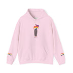 Vibrant Unisex Hooded Sweatshirt - Cozy LGBTQ+ Pride Hoodie, Comfortable Casual Wear, Colorful Everyday Style, Gift for Him/Her