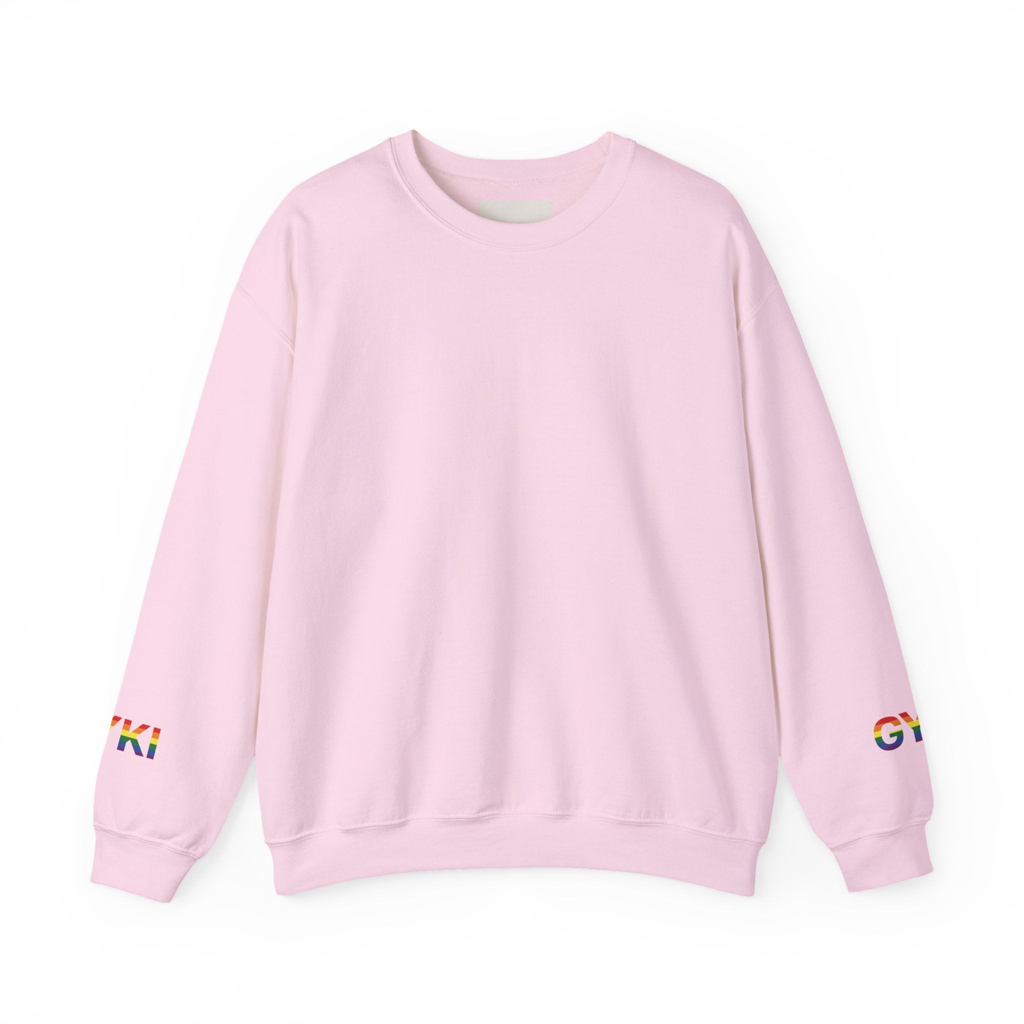 Pride Celebration Crewneck Sweatshirt, Unisex Sweatshirt, LGBTQ+ Apparel, Rainbow Sweatshirt, Equality Gift, Cozy Layering
