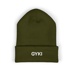 Classic Cuffed Beanie, Cozy Winter Hat, Custom Embroidered Hat, Gift for Him/Her, Trendy Knit Beanie, Fashionable Streetwear