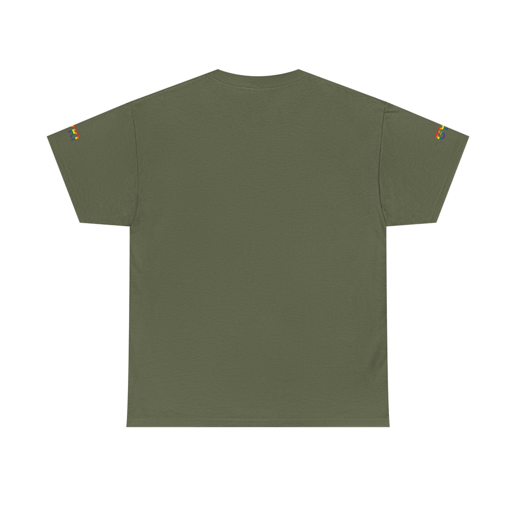 Colorful Unisex Heavy Cotton Tee, Streetwear T-Shirt, Graphic Tee, Casual Wear, Gift for Him/Her, Summer Fashion