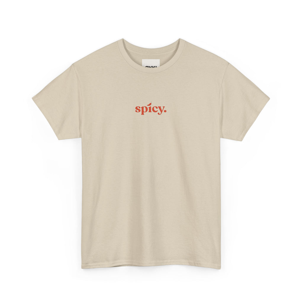 Spicy Unisex Heavy Cotton Tee | Trendy Graphic Tee, Casual Wear, Gift for Foodies, Summer Vibes, Everyday Comfort