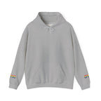Pride Celebration Hoodie, Unisex Rainbow Sweatshirt, LGBTQ+ Gift, Cozy Hooded Pullover, Perfect for Pride Month and Everyday Wear