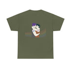Unisex Heavy Cotton Tee with Love Embrace Design, LGBTQ Pride Shirt, Everyday Casual Wear, Gift for Friends, Inclusive Apparel