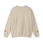 LGBTQ+ Love Unisex Crewneck Sweatshirt, Rainbow Sweatshirt, Pride Apparel, Gender Equality, Cozy LGBTQ Gift, Gender Expression Fashion