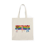 Rainbow Pride Tote Bag for Eco-Friendly Shopping, LGBTQ+ Support, Beach Day Essentials, and Everyday Use