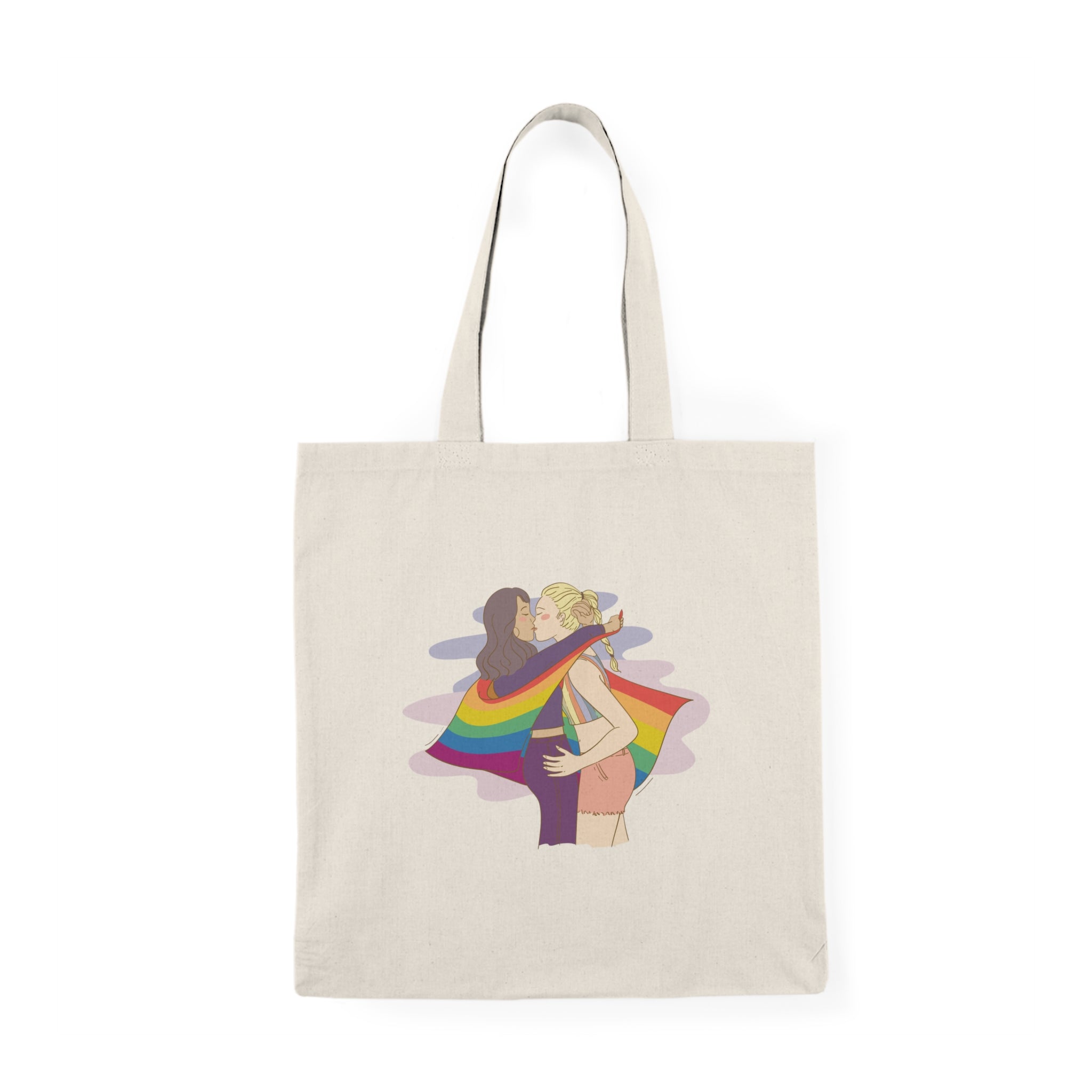 Rainbow Love Tote Bag - Embrace Diversity, Eco-Friendly Gift, Pride Month, Everyday Use, Shopping Bag, Festival Accessory