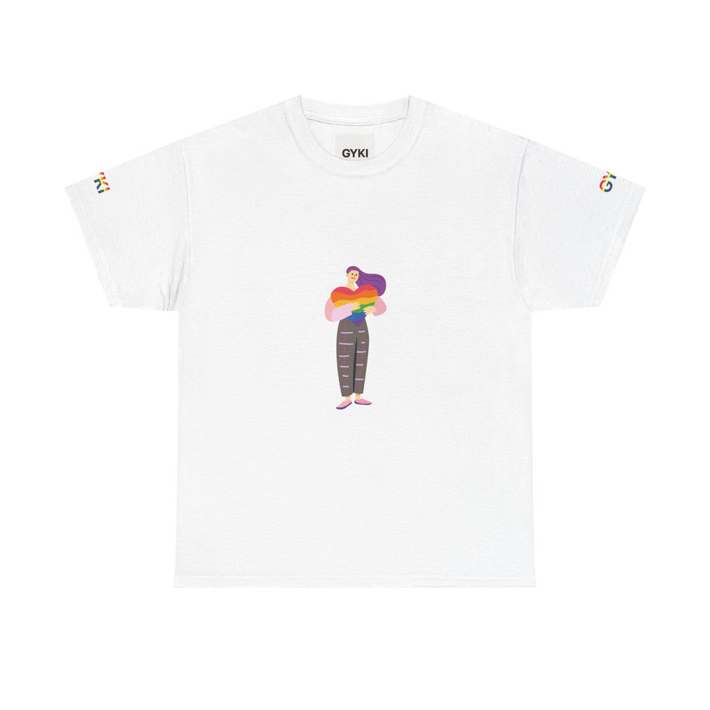 Colorful Graphic Tee, Unisex Cotton Tee, Casual Everyday Shirt, Gift for Friends, Art-Inspired Apparel