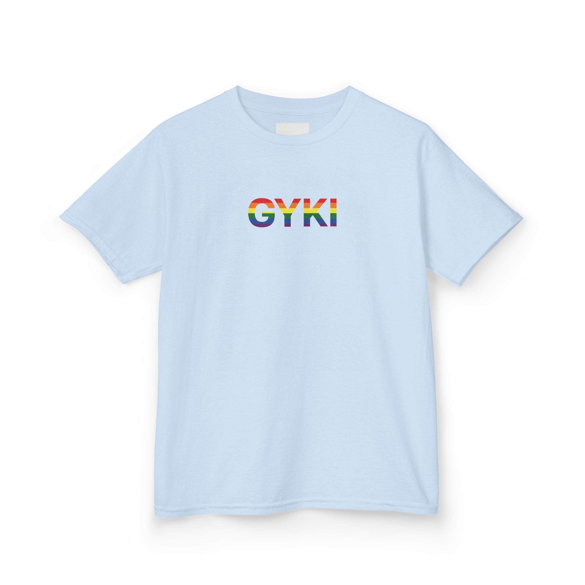 Rainbow Pride Kids Tee, Colorful T-Shirt for Children, Fun Casual Wear, LGBTQ+ Support Shirt, Birthday Gift, Summer Outfit