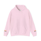 Pride Celebration Unisex Hoodie, Rainbow Sweatshirt, LGBTQ+ Apparel, Comfortable Streetwear, Gifts for LGBTQ+ Pride Events