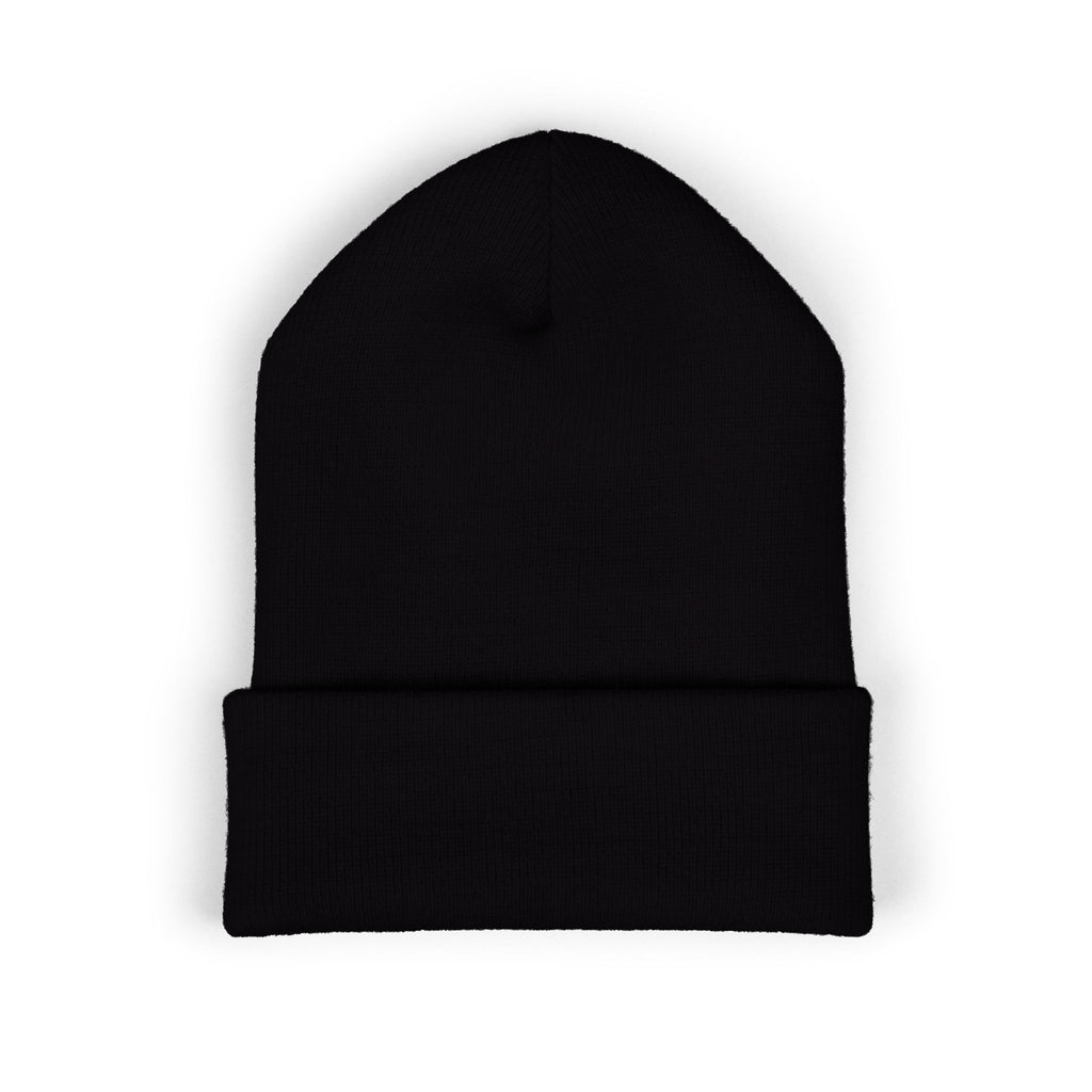 Classic Cuffed Beanie, Cozy Winter Hat, Custom Embroidered Hat, Gift for Him/Her, Trendy Knit Beanie, Fashionable Streetwear