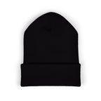 Classic Cuffed Beanie, Cozy Winter Hat, Custom Embroidered Hat, Gift for Him/Her, Trendy Knit Beanie, Fashionable Streetwear