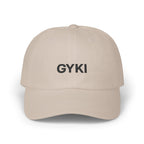 Stylish Dad Cap with GYKI Embroidery, Casual Dad Hat, Summer Accessory, Gift for Dads, Everyday Wear, Trendy Headwear