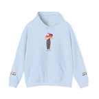 Vibrant Unisex Hooded Sweatshirt - Cozy LGBTQ+ Pride Hoodie, Comfortable Casual Wear, Colorful Everyday Style, Gift for Him/Her