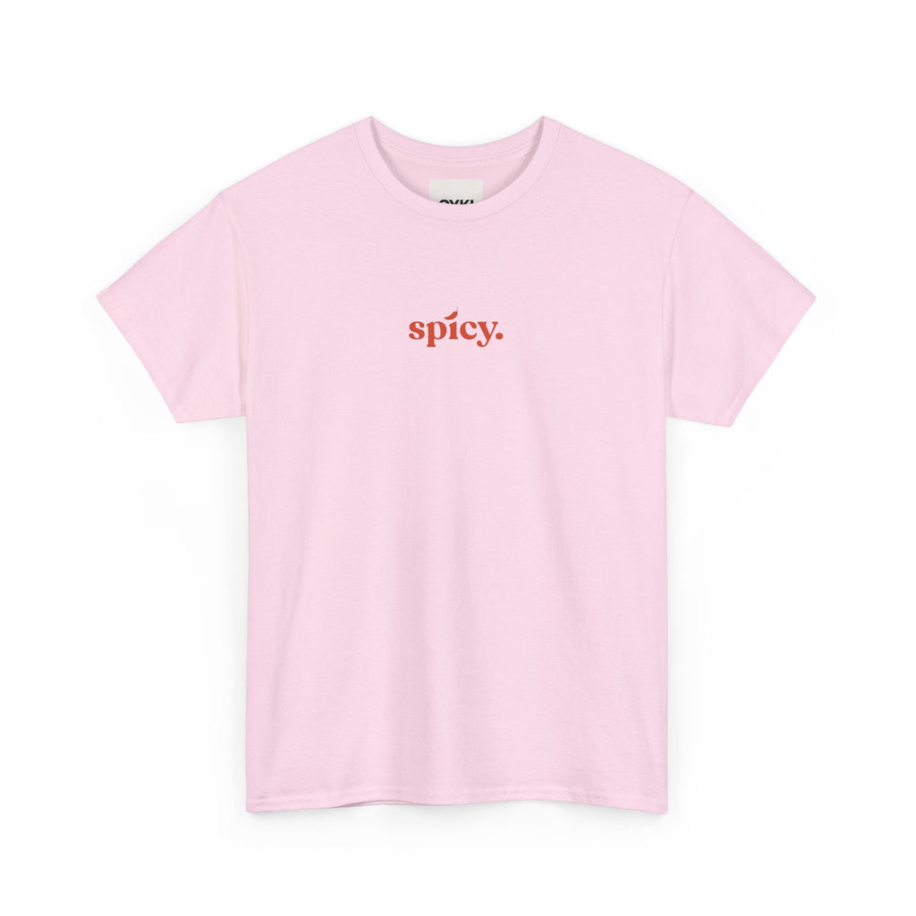 Spicy Unisex Heavy Cotton Tee | Trendy Graphic Tee, Casual Wear, Gift for Foodies, Summer Vibes, Everyday Comfort