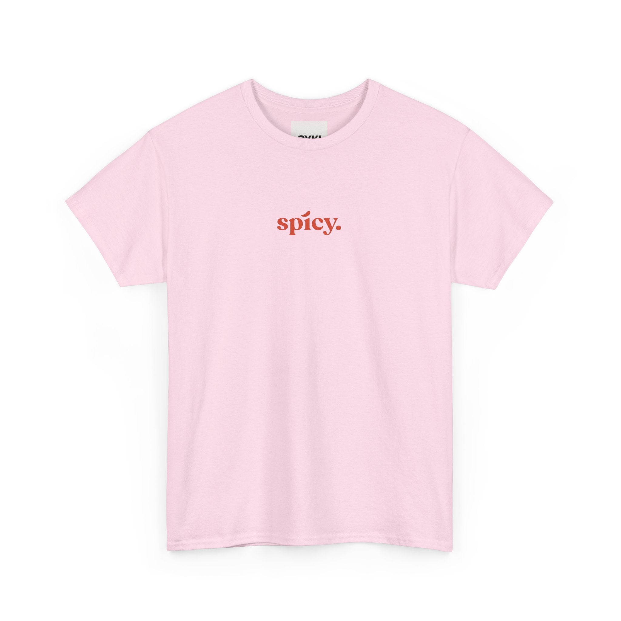 Spicy Unisex Heavy Cotton Tee | Trendy Graphic Tee, Casual Wear, Gift for Foodies, Summer Vibes, Everyday Comfort