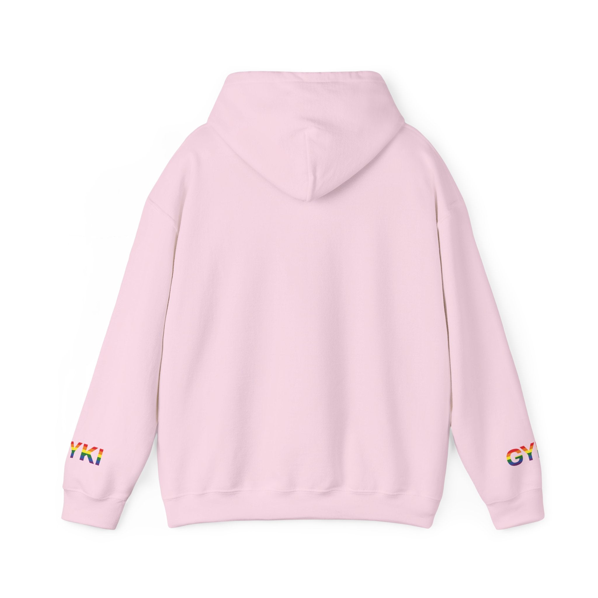Pride Love Unisex Hoodie - Rainbow Couple Sweatshirt, LGBTQ+ Apparel, Cozy Gift for Pride Month, Inclusive Fashion, Comfortable Sweatshirt