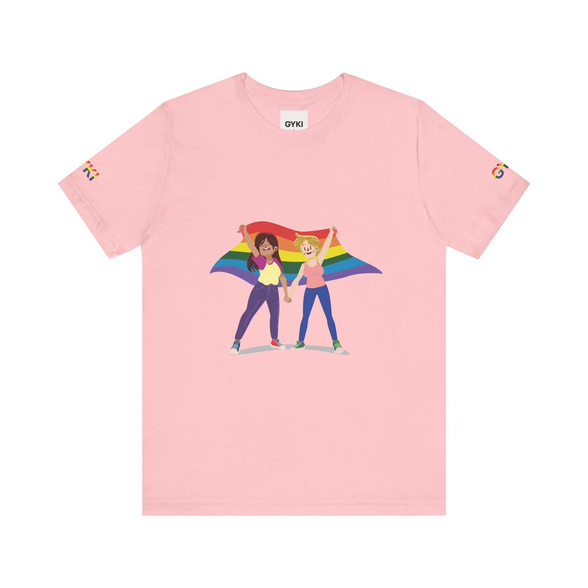 Pride Unity Tee: Rainbow Love, LGBTQ+ Shirt, Equality Apparel, Summer Festival Fashion, Unisex Graphic Tee