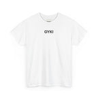 Minimalist Unisex Heavy Cotton Tee, Casual Wear, Gift for Him/Her, Everyday Fashion, Blank White Tee for All Occasions