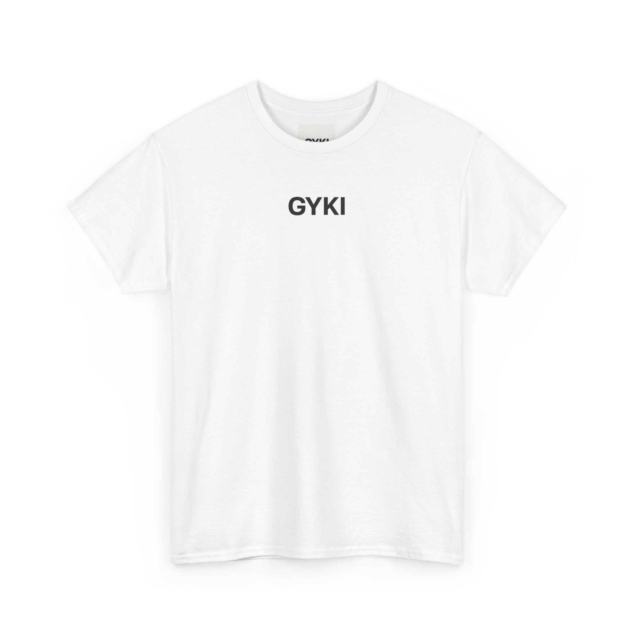 Minimalist Unisex Heavy Cotton Tee, Casual Wear, Gift for Him/Her, Everyday Fashion, Blank White Tee for All Occasions