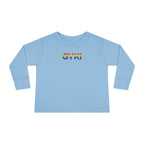 Colorful Rainbow Toddler Long Sleeve Tee, Kids Gift, Birthday Outfit, Pride Apparel, Cute and Comfy Tee for Little Ones
