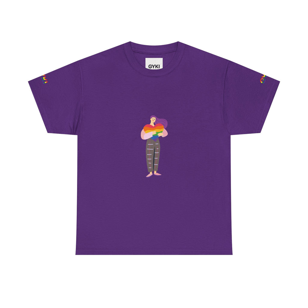 Colorful Graphic Tee, Unisex Cotton Tee, Casual Everyday Shirt, Gift for Friends, Art-Inspired Apparel