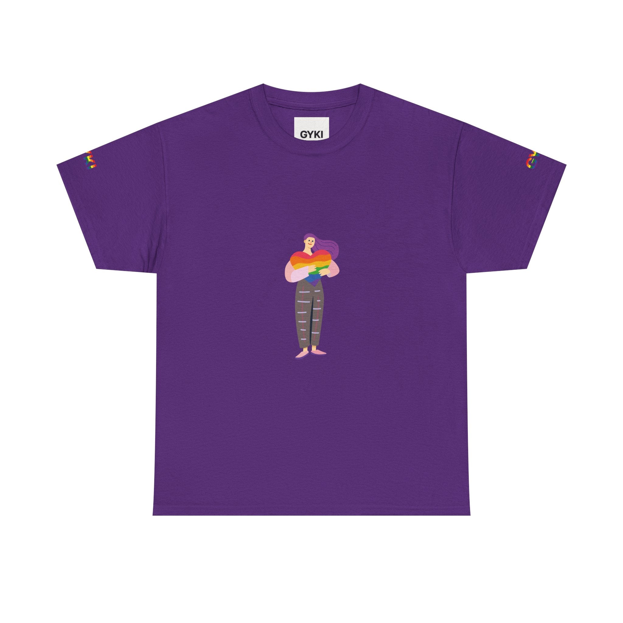 Colorful Graphic Tee, Unisex Cotton Tee, Casual Everyday Shirt, Gift for Friends, Art-Inspired Apparel