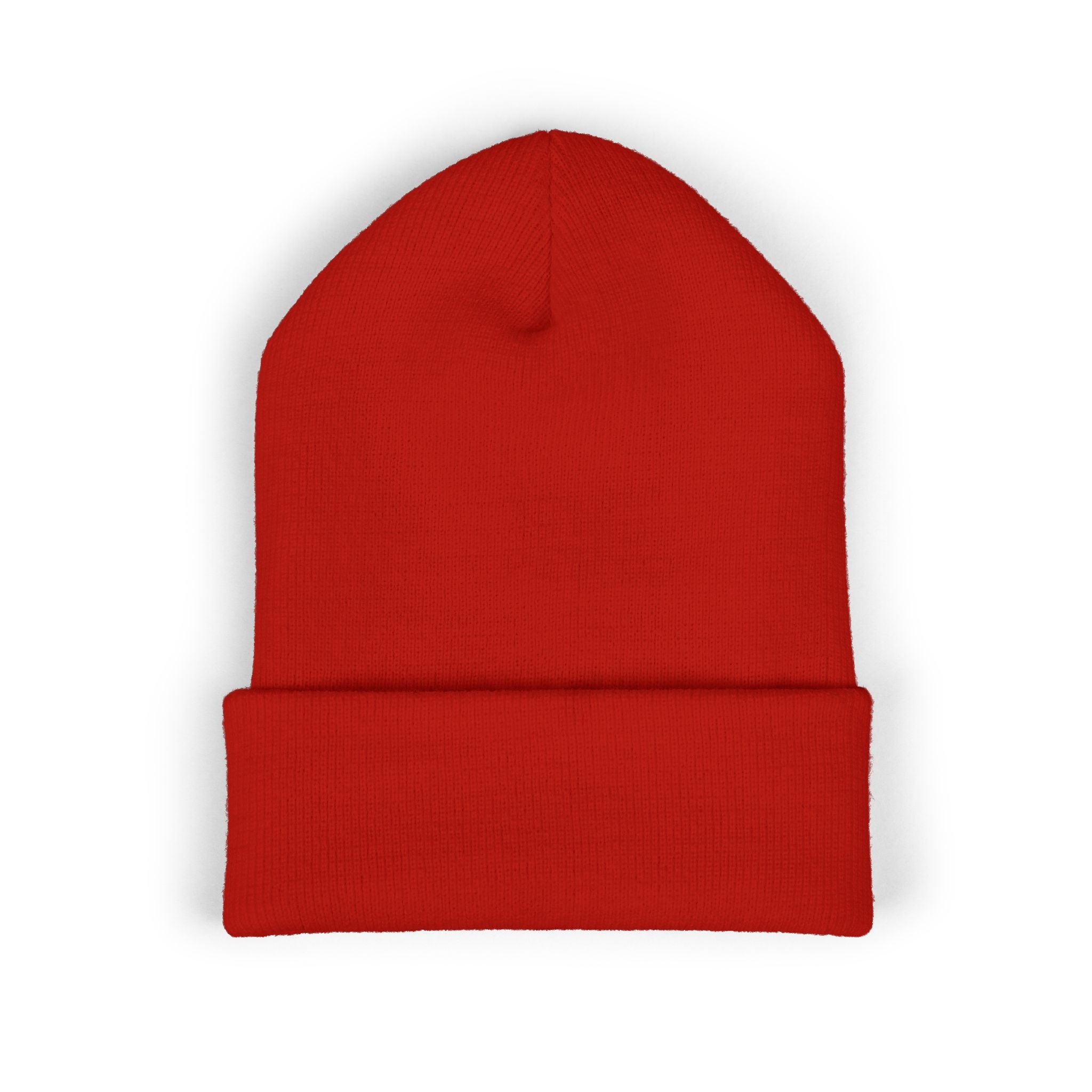 Classic Cuffed Beanie, Cozy Winter Hat, Custom Embroidered Hat, Gift for Him/Her, Trendy Knit Beanie, Fashionable Streetwear