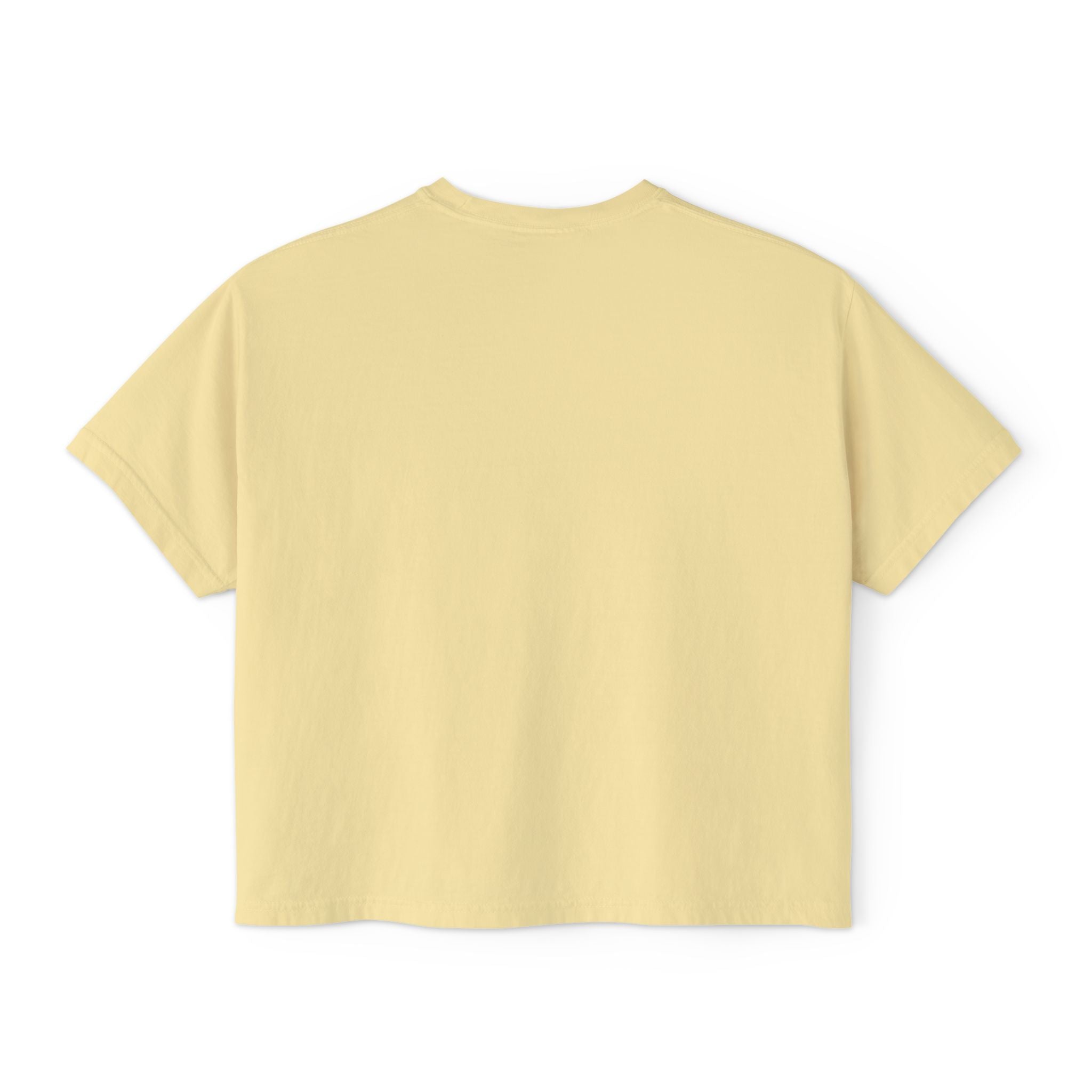 Minimalist Women's Boxy Tee, Casual Graphic T-Shirt, Trendy Summer Top, Relaxed Fit Essential, Stylish Everyday Tee