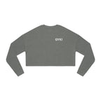 Cropped Sweatshirt with 'GYKI' - Trendy Women's Fashion, Casual Wear, Gift for Her, Spring Style, Relaxed Fit