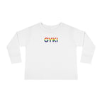 Colorful Rainbow Toddler Long Sleeve Tee, Kids Gift, Birthday Outfit, Pride Apparel, Cute and Comfy Tee for Little Ones