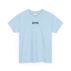 Minimalist Unisex Heavy Cotton Tee, Casual Wear, Gift for Him/Her, Everyday Fashion, Blank White Tee for All Occasions