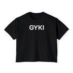 Casual Women's Boxy Tee, Comfortable Fashion Top, Ideal for Everyday Wear, Summer Outfits, Casual Gifts, Relaxed Style Tee