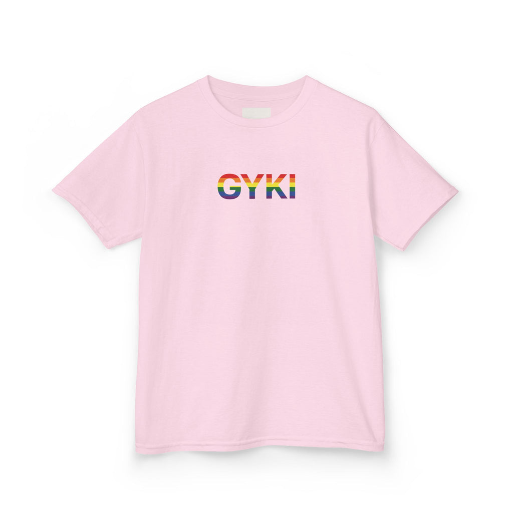 Rainbow Pride Kids Tee, Colorful T-Shirt for Children, Fun Casual Wear, LGBTQ+ Support Shirt, Birthday Gift, Summer Outfit
