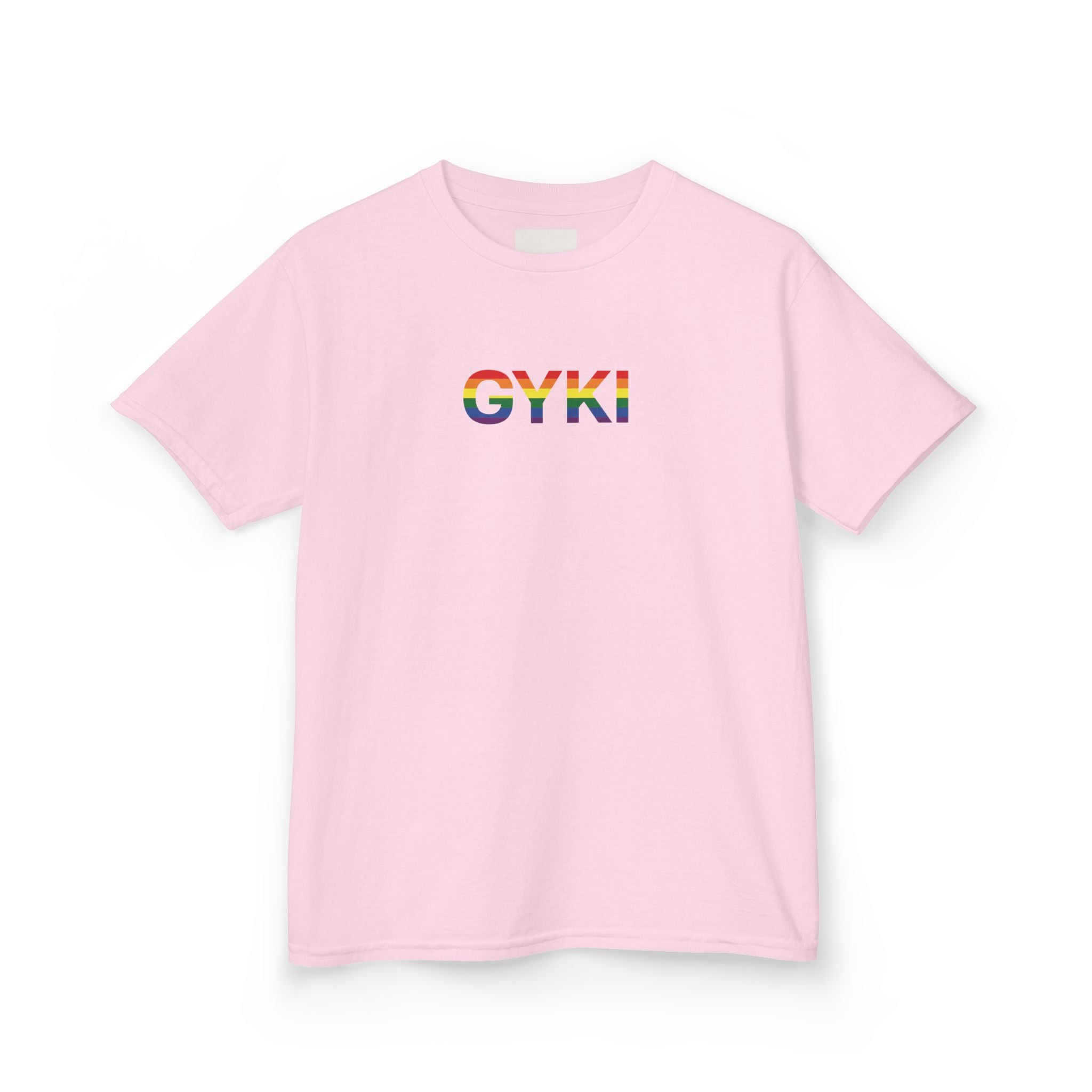 Rainbow Pride Kids Tee, Colorful T-Shirt for Children, Fun Casual Wear, LGBTQ+ Support Shirt, Birthday Gift, Summer Outfit