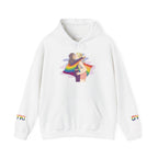 Pride Romance Hoodie | Cozy LGBTQ+ Sweatshirt, Love & Equality Apparel, Chill LGBTQ Gifts, Festival Outfits, Unisex Comfort