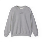 Casual Inspirational Sweatshirt - Perfect for Comfort, Daily Wear, Self-Expression, Friendship Gifts, Encouragement
