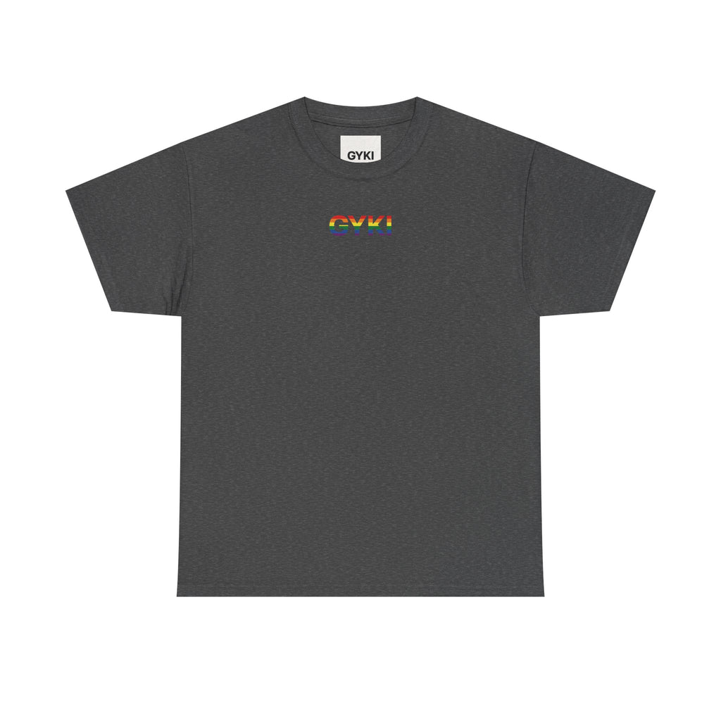 Pride Celebration Unisex Tee, LGBTQ+ T-Shirt, Rainbow Graphic Tee, Gift for Pride Month, Comfortable Cotton Top