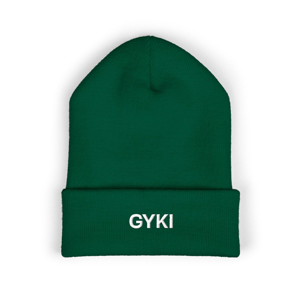 Classic Cuffed Beanie, Cozy Winter Hat, Custom Embroidered Hat, Gift for Him/Her, Trendy Knit Beanie, Fashionable Streetwear