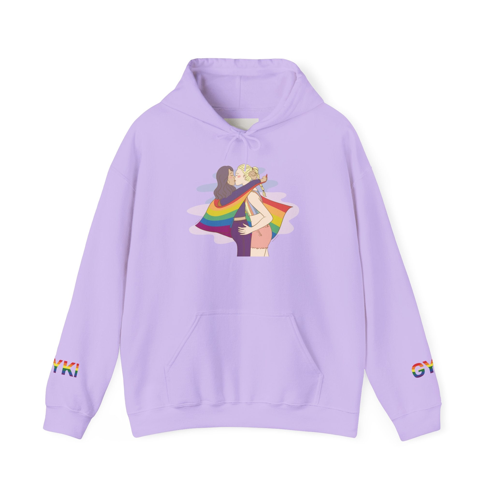 Pride Romance Hoodie | Cozy LGBTQ+ Sweatshirt, Love & Equality Apparel, Chill LGBTQ Gifts, Festival Outfits, Unisex Comfort
