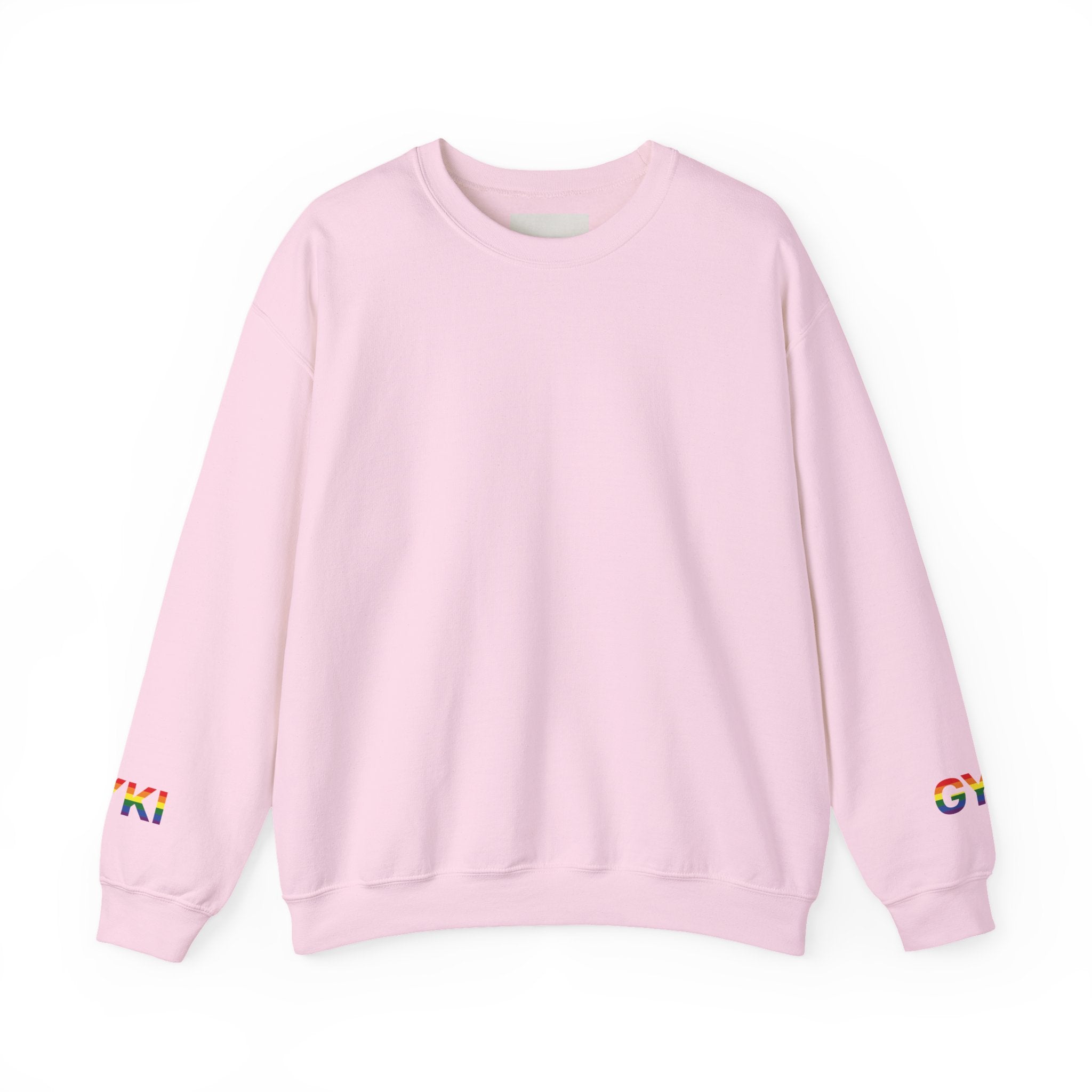 Pride Celebration Crewneck Sweatshirt, Unisex LGBT Sweatshirt, Rainbow Sweatshirt, LGBTQ+ Gift, Pride Apparel, Casual Chic Sweater