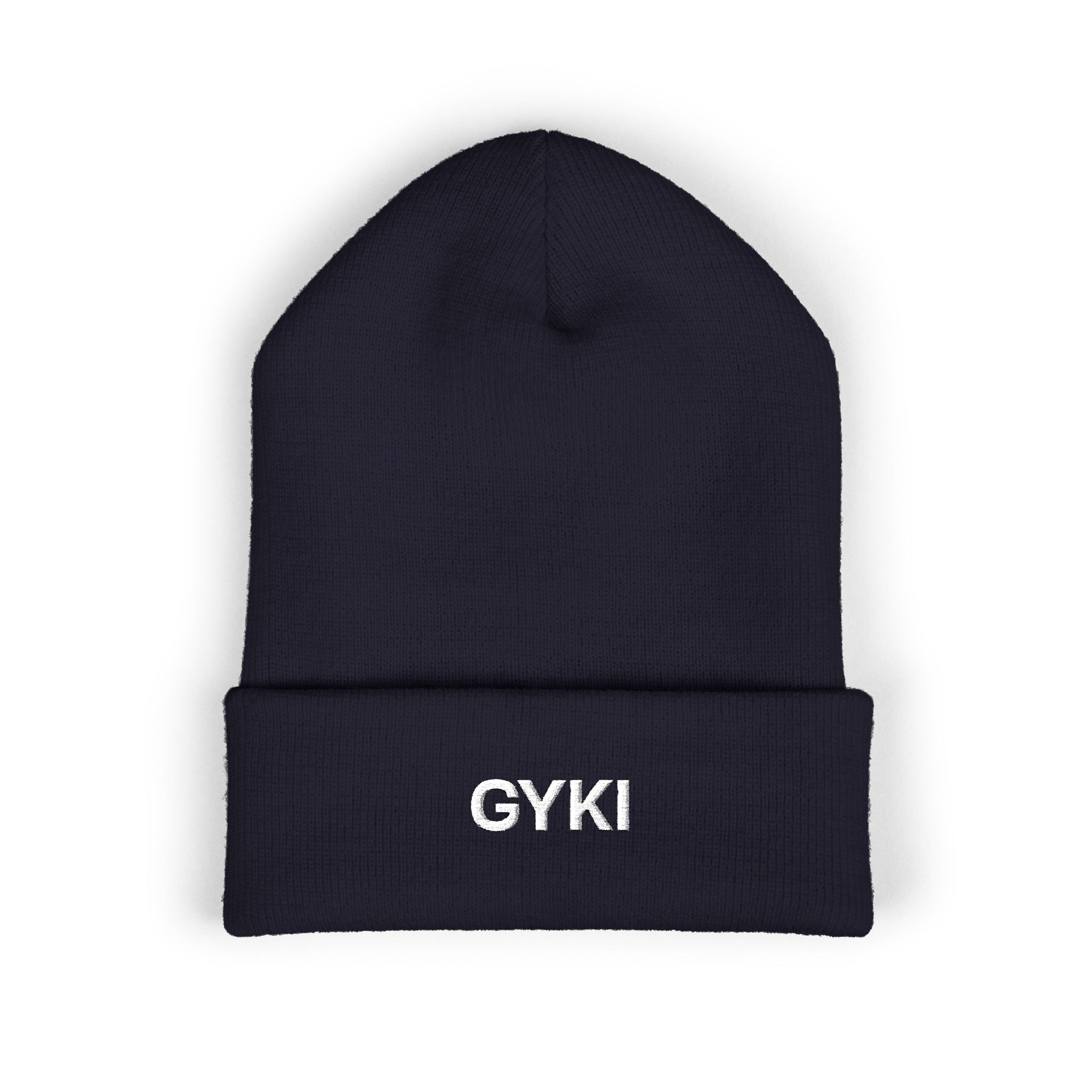 Classic Cuffed Beanie, Cozy Winter Hat, Custom Embroidered Hat, Gift for Him/Her, Trendy Knit Beanie, Fashionable Streetwear